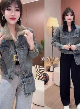 时髦洋气网红套装女外套+裤子