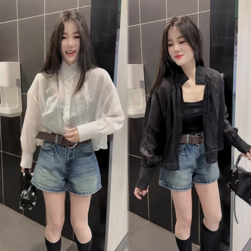 韩系时尚百搭防晒外套女