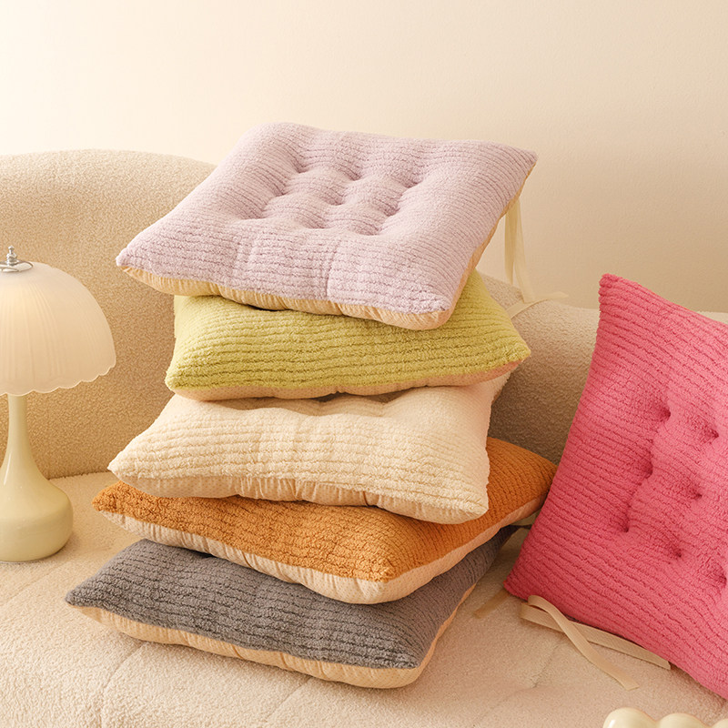 四季加厚坐垫防滑纯色家用舒适椅子垫阳台榻榻米地垫软学生椅垫,居家布艺,椅垫,淘宝优惠券,粉丝福利购,淘宝优惠卷