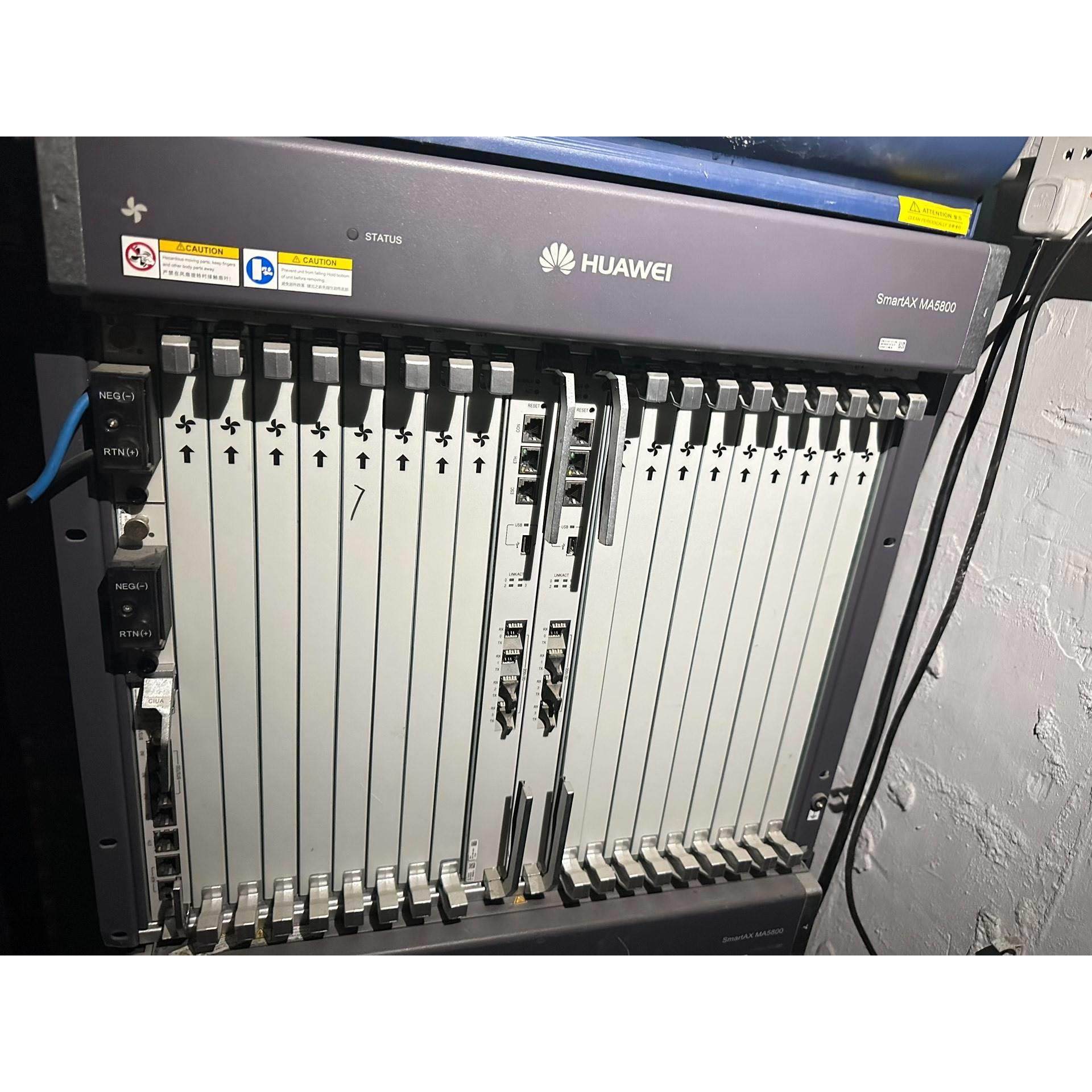 华为ma5800 整机 olt机箱 双直流电源 mpla主控