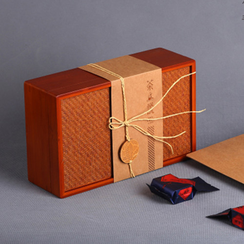 新款环保半斤装现货私人定制竹盒