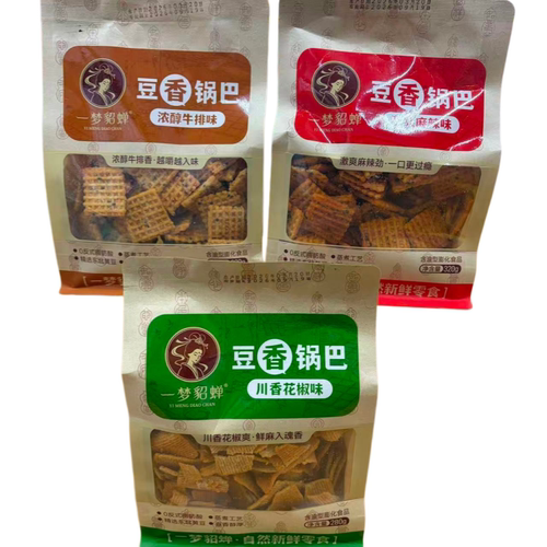 一梦貂蝉豆香味锅巴浓醇牛排味