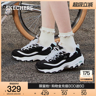 情侣款 增高时尚 休闲鞋 户外运动鞋 老爹鞋 Skechers斯凯奇女鞋 熊猫鞋