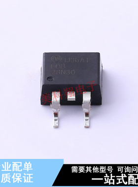 场效应管(MOSFET) FDB28N30TM TO-263-3 ON 全新原装正品