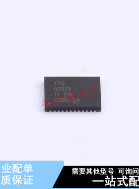 DC-DC电源芯片 TPS53315RGFT QFN-40(5x7) TI 全新原装正品