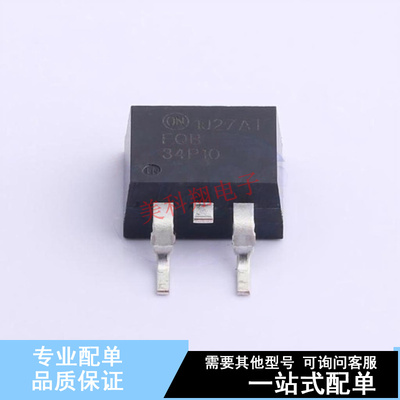 场效应管(MOSFET) FQB34P10TM TO-263-3 ON 全新原装正品