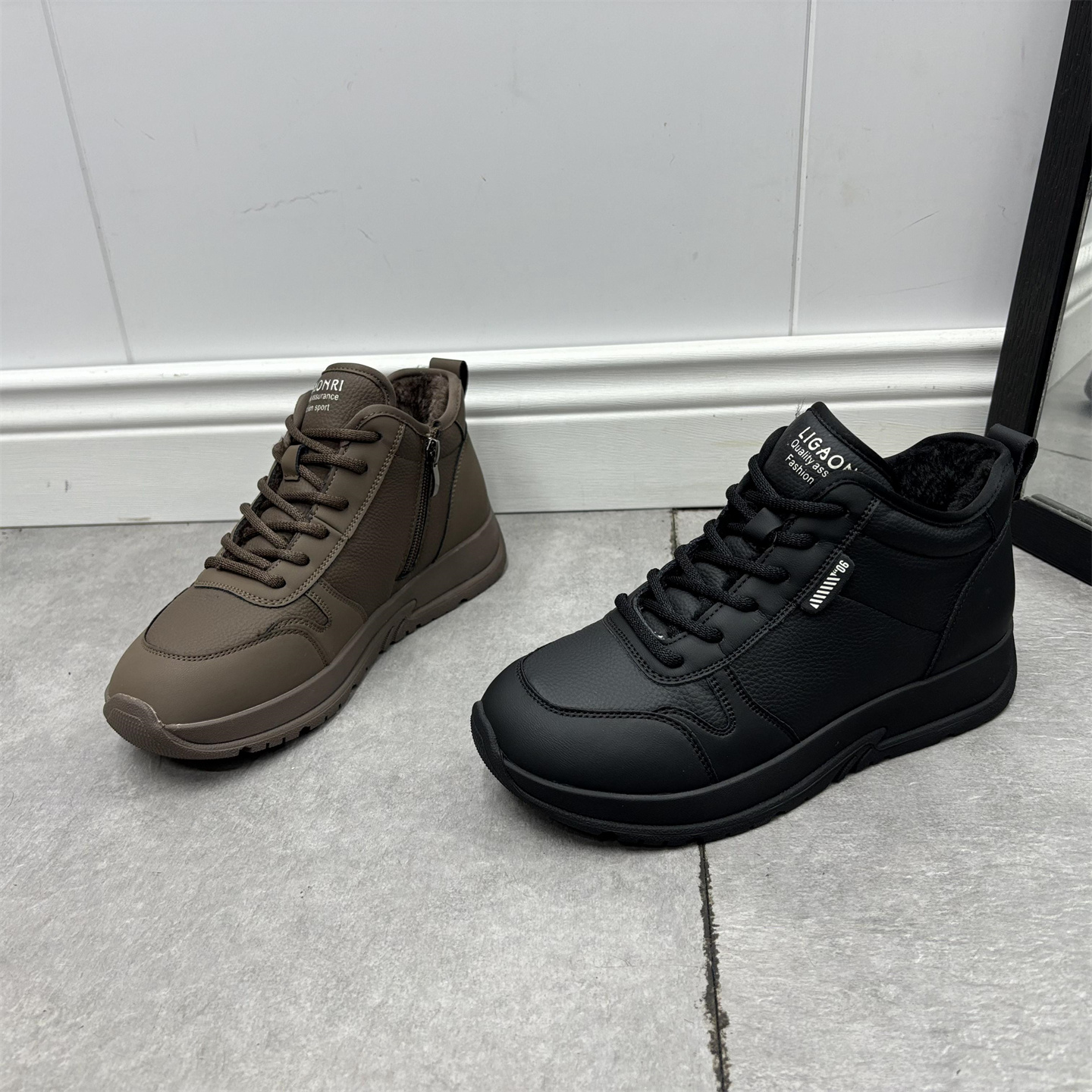 2025新款断码处理女鞋舒适休闲加绒棉鞋运动鞋跑步鞋系带学生鞋女