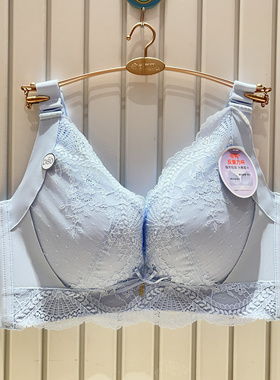 都市丽人内衣YBH4J2抹胸超薄款CD杯无钢圈侧收聚拢四排扣大胸包容