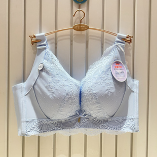 都市丽人内衣YBH4J2抹胸超薄款CD杯无钢圈侧收聚拢四排扣大胸包容