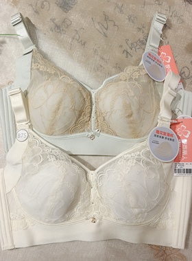 都市丽人正品内衣YBC2A6轻薄兔耳杯软钢圈大胸显小BC杯四排扣文胸