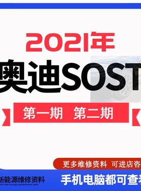 奥迪SOST2021年第一期第二期audi技术服务培训资料