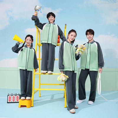 赣州市新款统一校服春夏运动套装