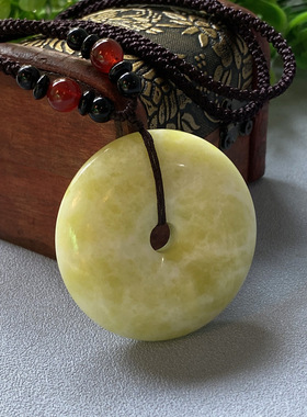 蓝田玉大平安扣地摊车挂会销礼品玉佩直播货源景区庙会集市货源批