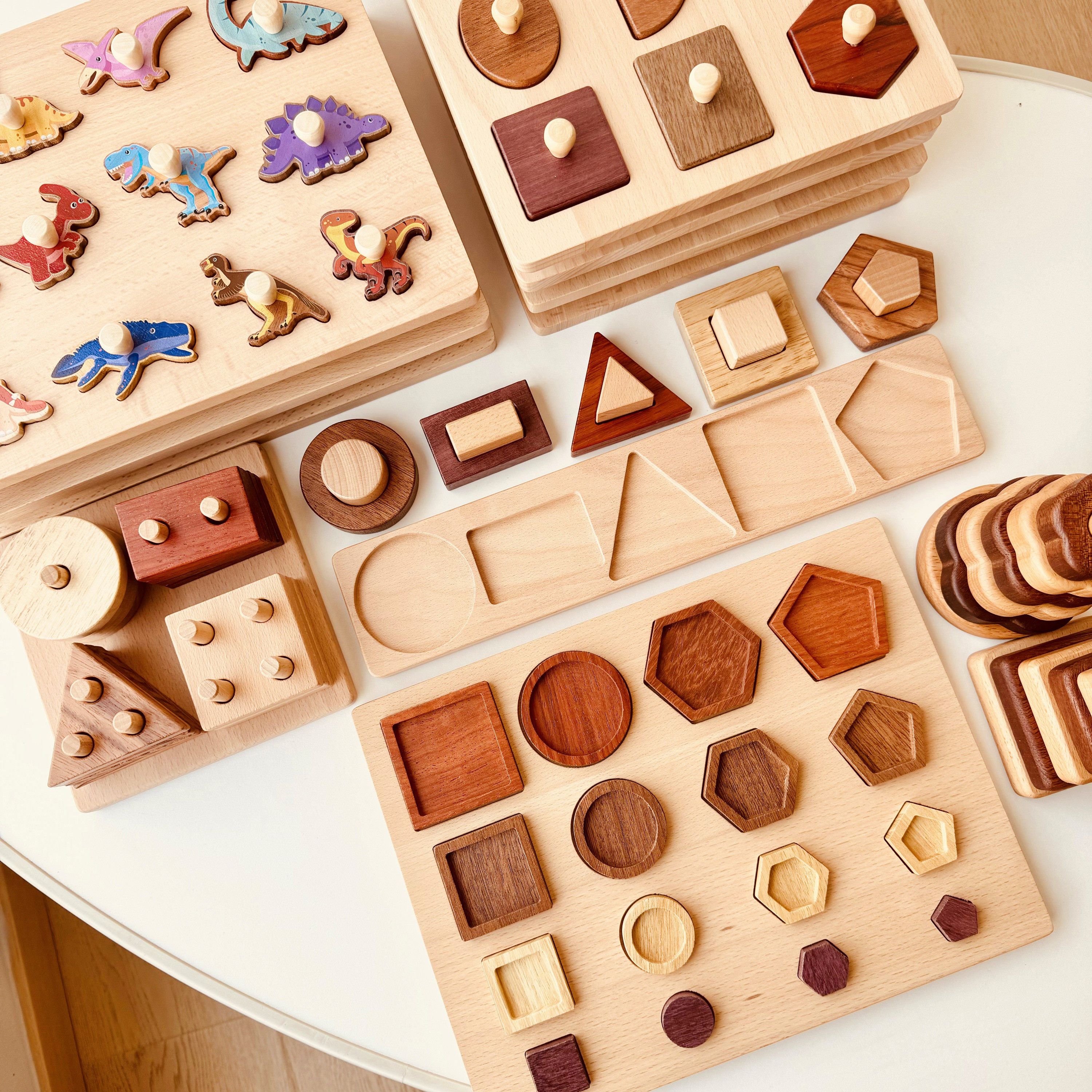 蒙氏教具婴幼儿童手抓板拼图玩具宝宝早教益智配对认知积木1一2岁,玩具/童车/益智/积木/模型,拼图/拼板,淘宝优惠券,粉丝福利购,淘宝优惠卷