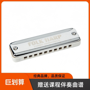 通宝十孔口琴爱尔兰Paddy音阶学生成人10孔蓝调布鲁斯口琴 6610H