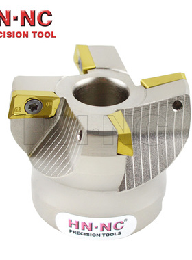 海纳RAP400R-63/80/100/125/160-75°平面数控铣刀盘利用数控刀盘