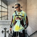 No Collaboration Drake Rabbit Jersey Long Sleeve - Green