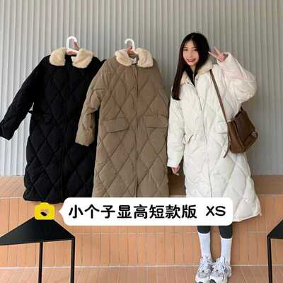 毛领150cm休闲XS码冬装百搭宽松