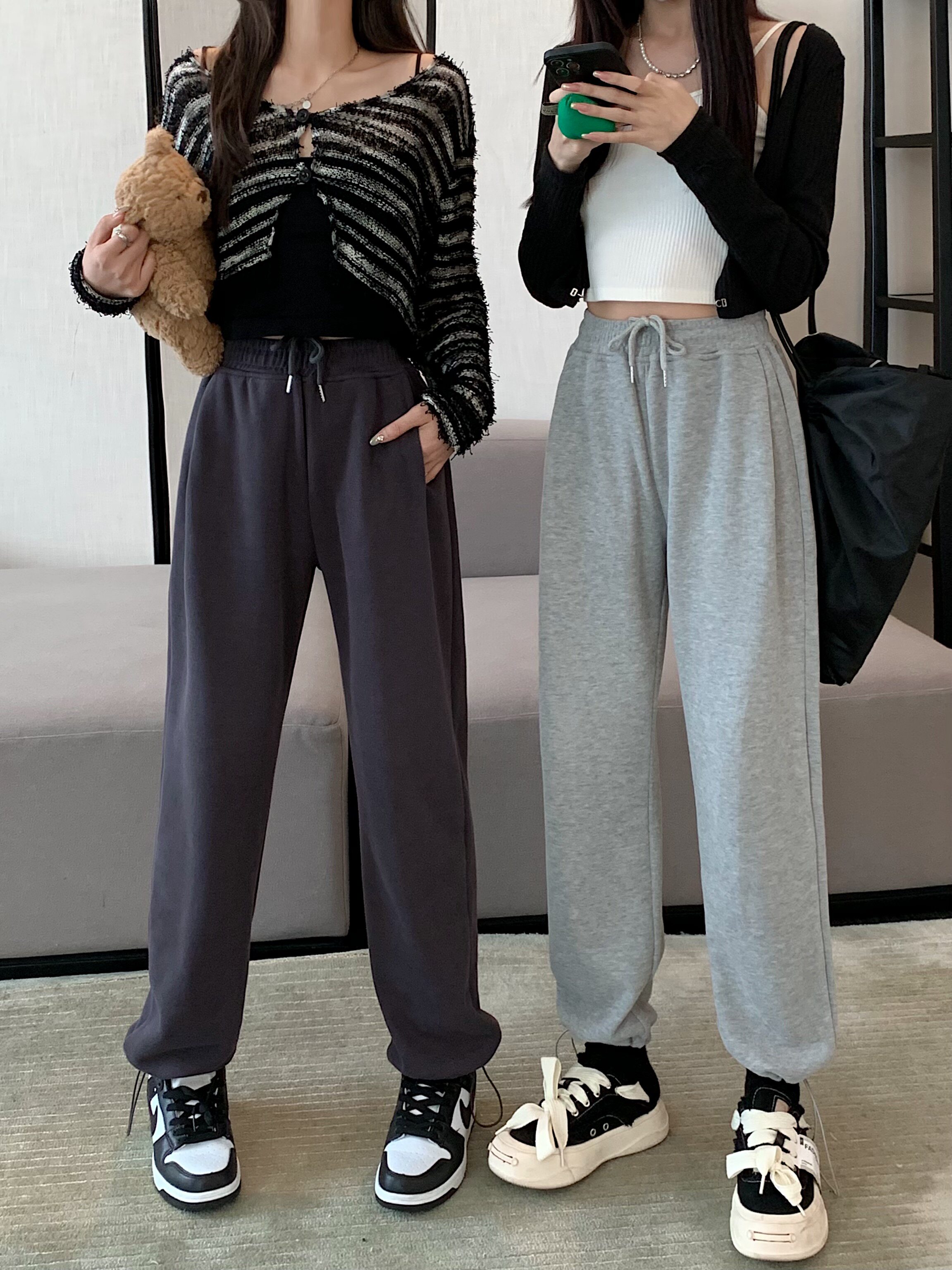 小个子直筒裤小个子休闲裤