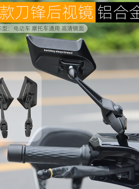 适用九号MZmix机械师MMAX2小牛FX极核电动车后视镜反光镜改装配件