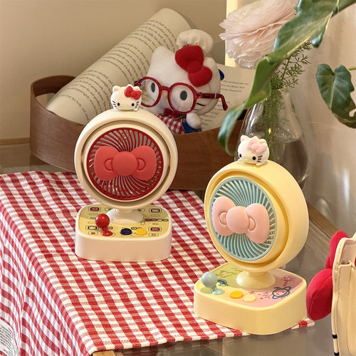 办公室桌面HelloKitty小风扇USB