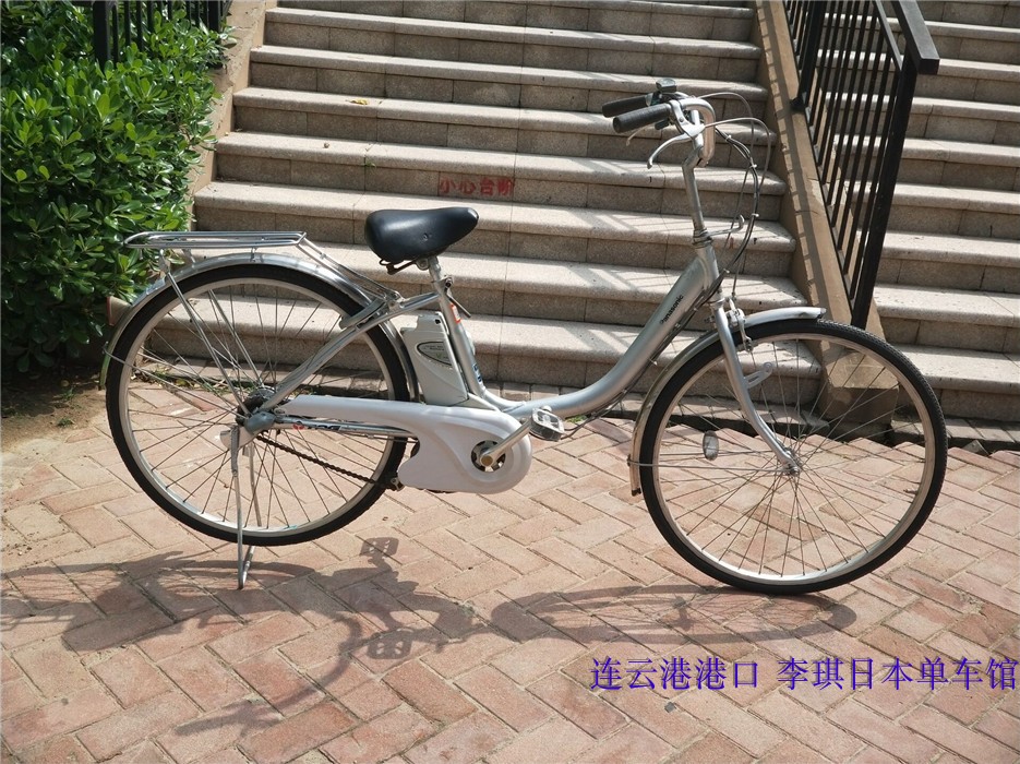 日本原装14款进口二手松下电动助力自行车 内三速 单车限量版单车