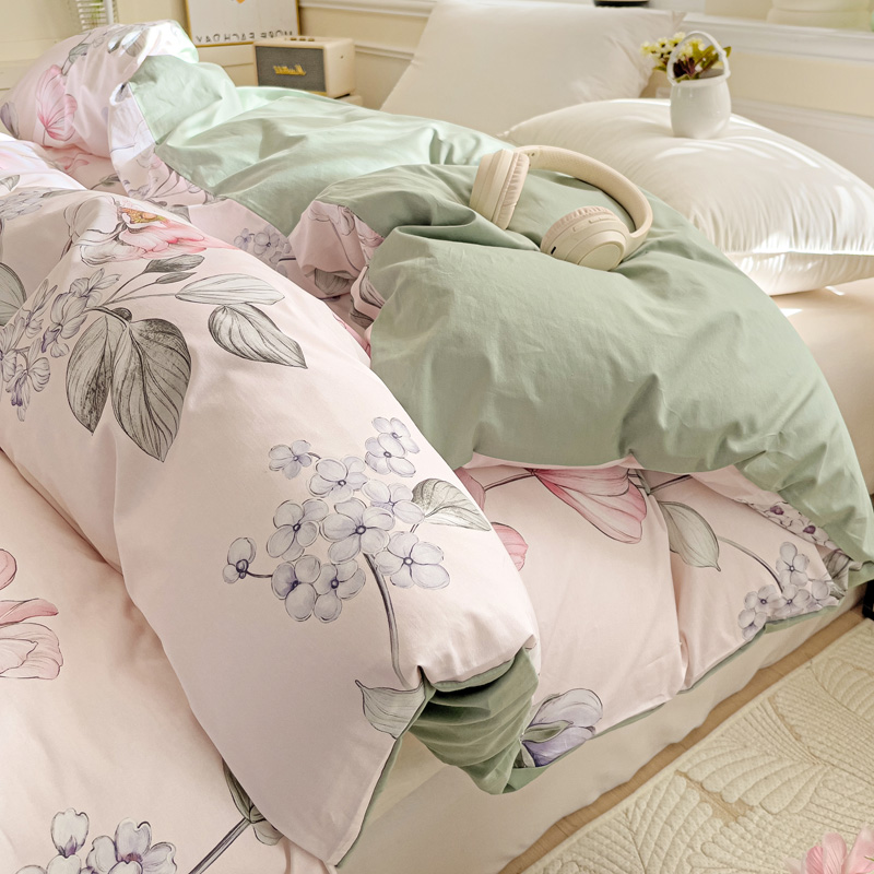 定做A类60s纯棉被套100%全棉被罩