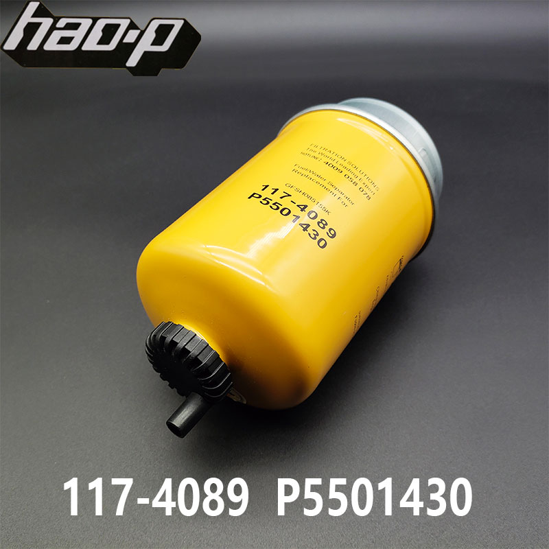 117-4089适配卡特307D312D/C 320C 320D 305油水分离器挖掘机配件