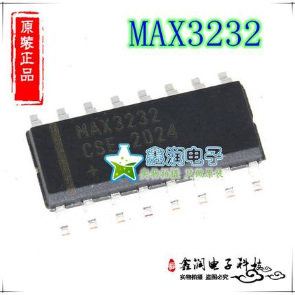 原装 MAX3232CSE SOP-16 RS232收发器 接口芯片
