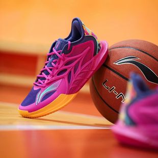 李宁闪击12男子?科技回弹耐磨防滑低帮突破型实战篮球鞋ABAV069