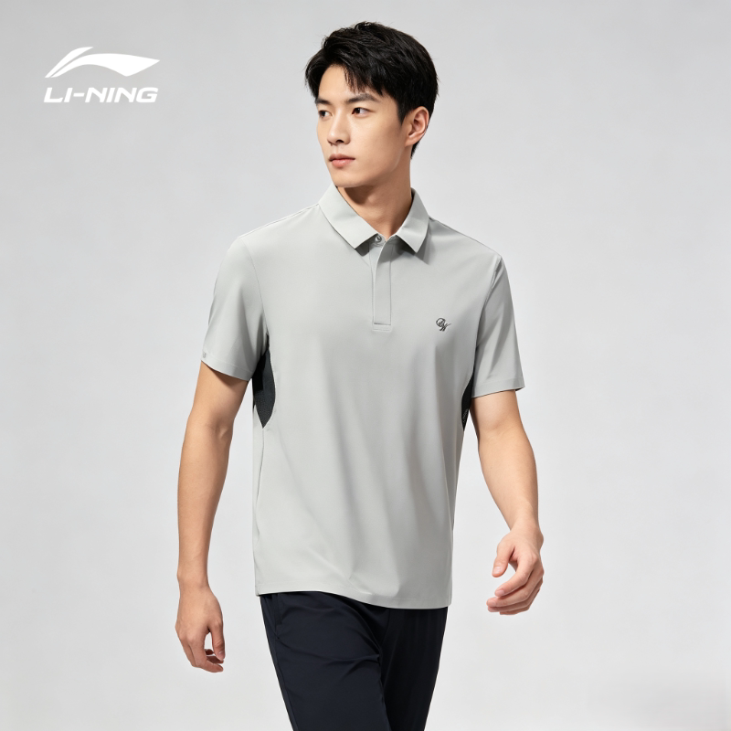 李宁短袖POLO衫男2026夏季韦德运动潮流舒适透气运动短袖APLV449