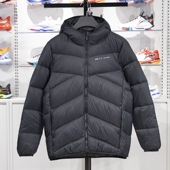 李宁男子羽绒服2024冬季 新款 健身系列鸭绒保暖连帽外套AYMU561