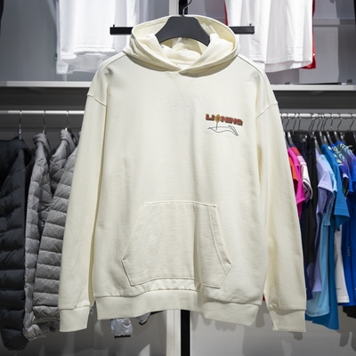 李宁运动休闲男子连帽套头卫衣