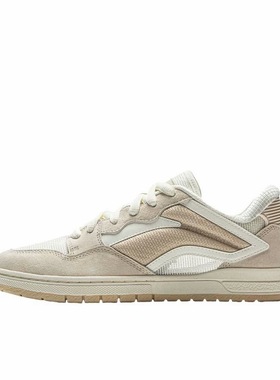 李宁板鞋男子2025夏季新款惟吾PRO S时尚耐磨休闲鞋AEPV033