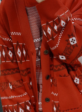 李宁正品男开衫编织衫2025冬季运动潮流系列宽松针织外套AMBT249