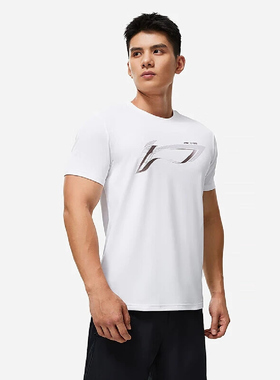 李宁巴特勒男子短袖T恤健身系列速干清爽舒适透气运动上衣ATST573