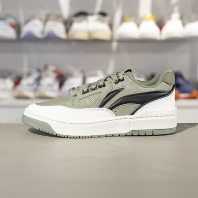 李宁新秀篮球文化鞋2025春季新款男女同款时尚休闲鞋板鞋ABCV007