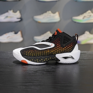 李宁反伍5篮球鞋2025秋季男子轻量高回弹中帮篮球外场鞋ABFV025