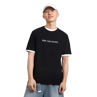 10027218 正品 涂鸦印花T恤 运动休闲短袖 A03 Converse匡威男女款