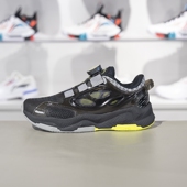 YKCU100 男女童网面透气旋转扣运动鞋 李宁暗夜精灵儿童鞋 2024秋季