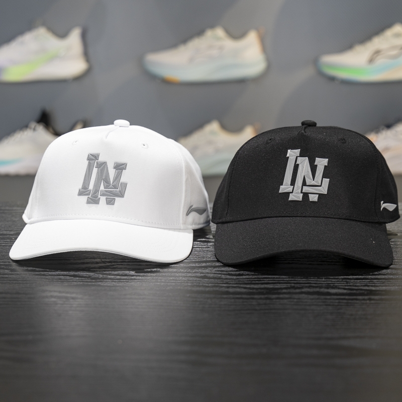 李宁男女通用反光棒球帽