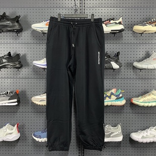 中国李宁BADFIVE反伍秋季男子运动休闲针织保暖束脚长裤 AKLS117