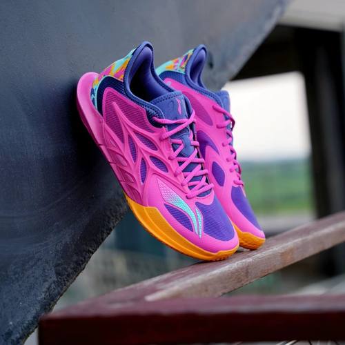 李宁闪击12男子䨻科技回弹耐磨防滑低帮突破型实战篮球鞋ABAV069