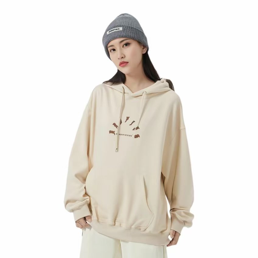 李宁春秋季反伍BADFIVE男女同款宽松套头连帽时尚卫衣外套AWDT091