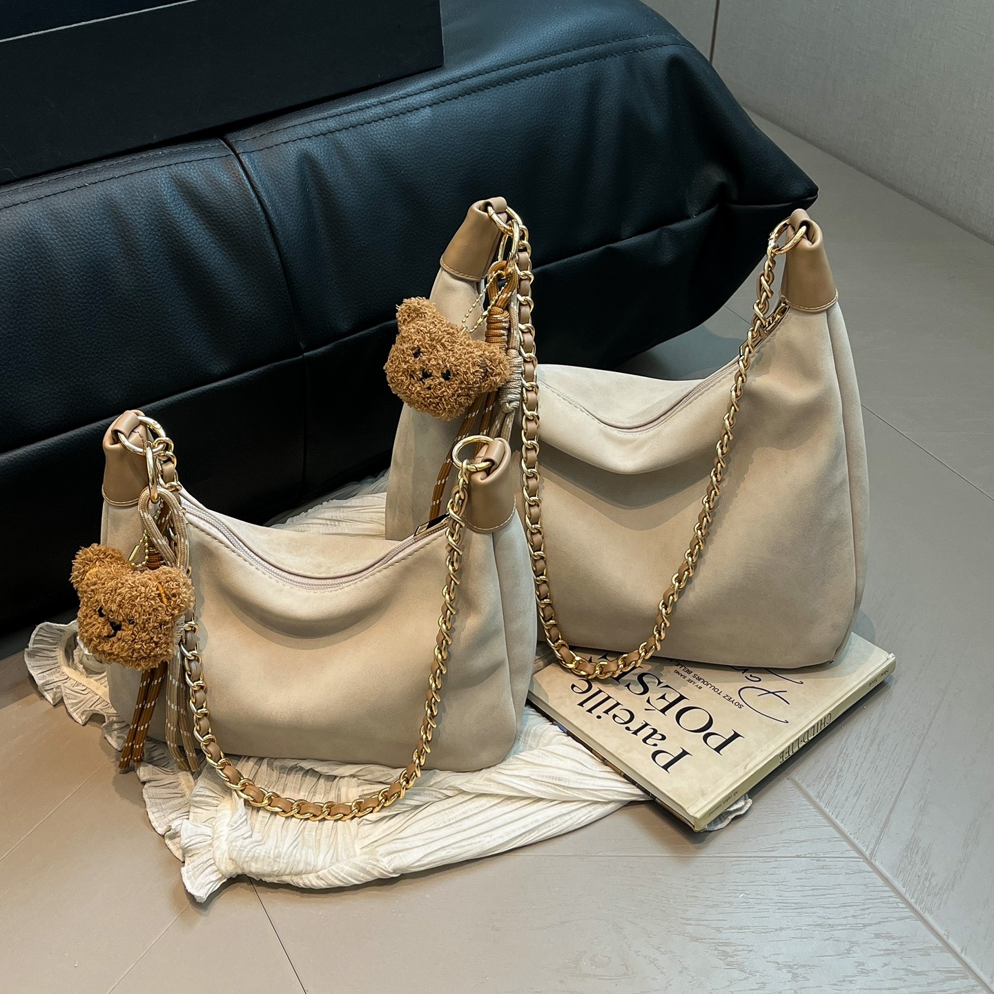 简约大容量包包女2025新款时尚链条单肩腋下包学生通勤斜挎托特包,箱包皮具/热销女包/男包,通用款女包,淘宝优惠券,粉丝福利购,淘宝优惠卷