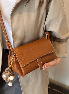 今年流行爆款包包女2025新款潮复古百搭单肩包时尚简约斜挎小方包