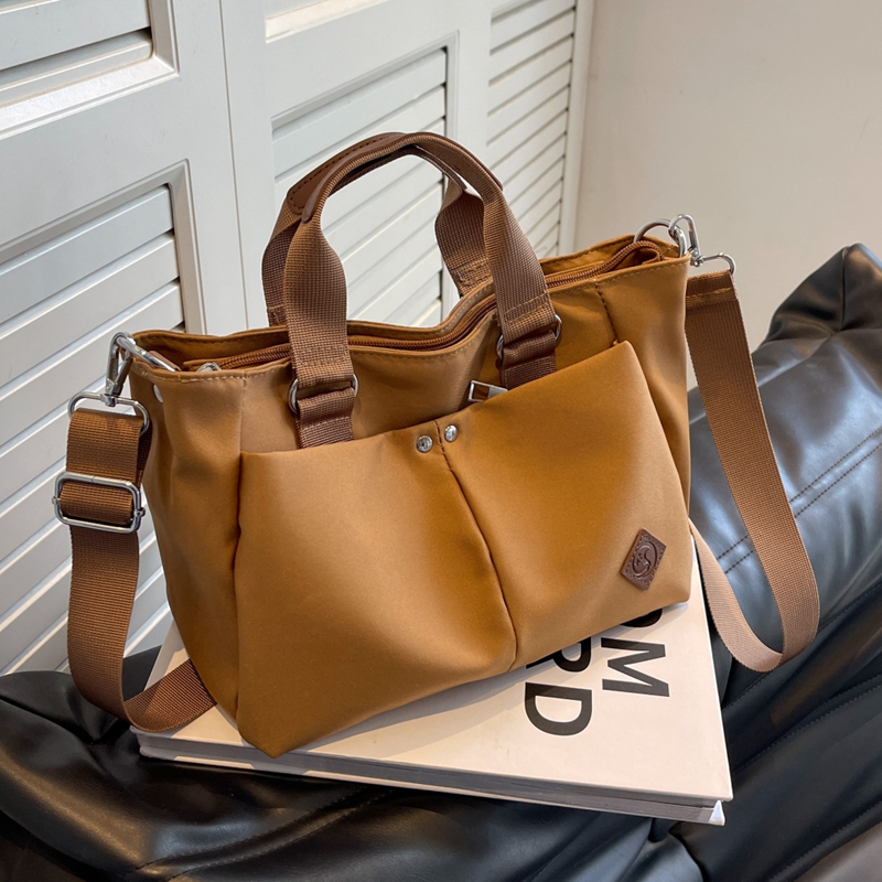 休闲大容量托特包单肩斜挎手提袋