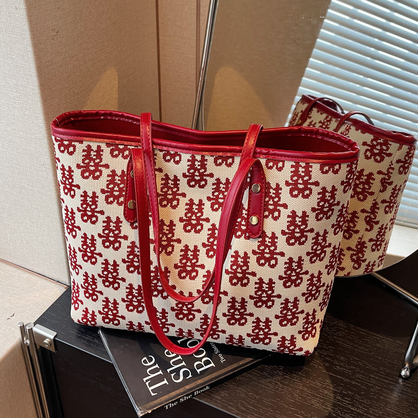 红色喜字婚包女2026新款结婚新娘包伴手礼大容量单肩托特包礼金袋,箱包皮具/热销女包/男包,通用款女包,淘宝优惠券,粉丝福利购,淘宝优惠卷