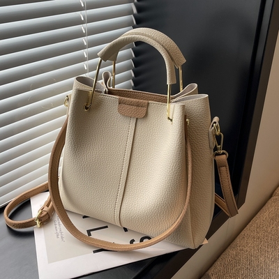 大容量水桶包单肩手提斜挎日韩风