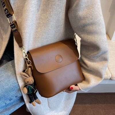 水桶包单肩斜挎日韩风